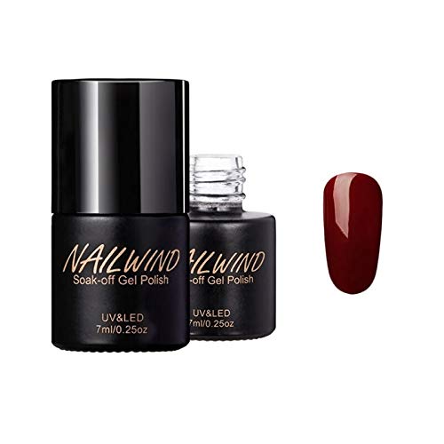 NAILWIND 7ML Gel Varnishes hybrid Pure Color Gel Nail Polish Needed UV LED Soak-off Gel Nail Varnishes Long-lasting Gel Manicure Nail Lacquer Semi Permanent Gel Varnish (NW-1418)-image-21