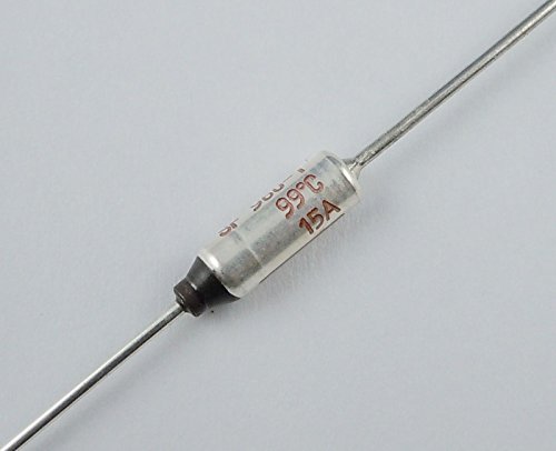 5 Pcs NEC Microtemp Thermal Fuse 99C TF Cutoff 15A 250V SF96U-1