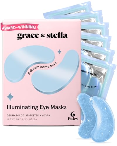 grace & stella Award Winning Under Eye Mask Reduce Dark