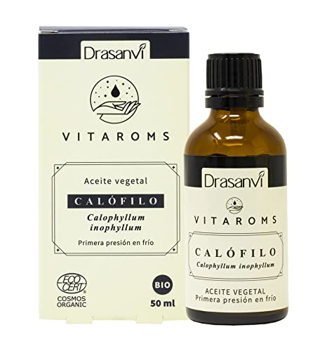 VITAROMS ACEITE VEGETAL CALÓFILO CERTIFICADO BIO ECOCERT - Primera presión en frío - Favorece la...