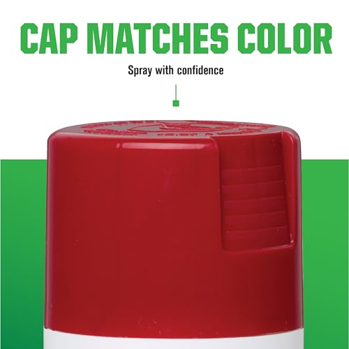 Image of Rust-Oleum 280127 Farm & Implement Spray Paint, 12 oz, Gloss International Harvester Red