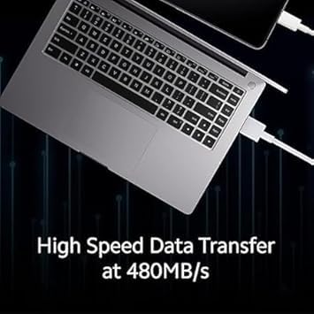 Image of Mi 22.5W Fast USB Type C Charger Combo|Compatible for Mobile,Power Banks|Fast Charging|(Adapter + USB to Type C Cable)|White(DP204)