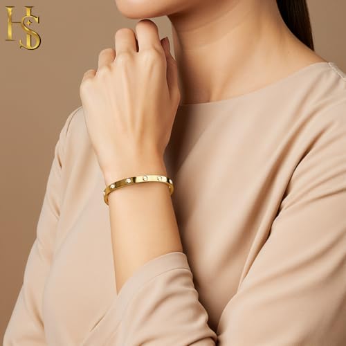Gold Bracelet for Women | 18K Gold Plated Stainless Steel Gold Bracelet | Lovely Gift for Women4