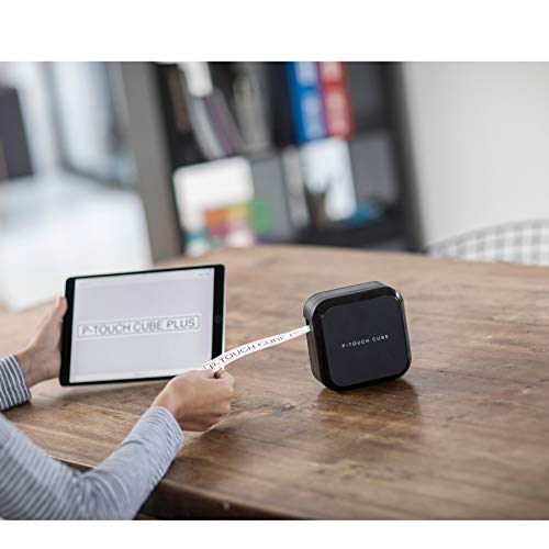 Brother P-Touch Cube Plus PT-P710BT Versatile Label Maker with Bluetooth Wireless Technology