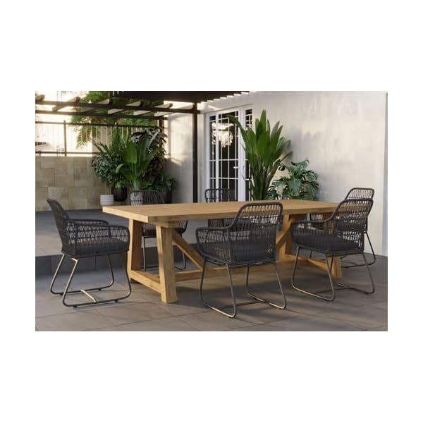 OUTLIV. Gartentisch Marbella aus recyceltem Teakholz