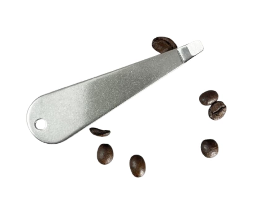VIA CREMA Szczotka do czyszczenia ekspresu do kawy, zdejmująca koszyk, szczotka do czyszczenia młynka do kawy do ekspresu do espresso. (zdejmująca koszyk)