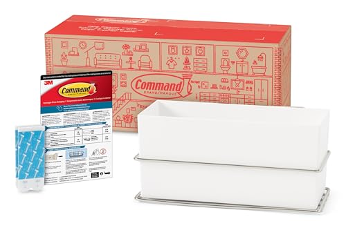 Command Wall and Cabinet Organizer, 1 Organizer, 4 Water-Resistant Strips - image 1