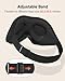MABAO 2 Packs Sleep Mask for Side Sleeper, Eye Mask for Sleeping Women Men, 3D Contoured Cup No Eye Pressure 100% Light Blocking Sleeping Mask with Adjustable Strap Night Blindfold, Nap, Black & Pink