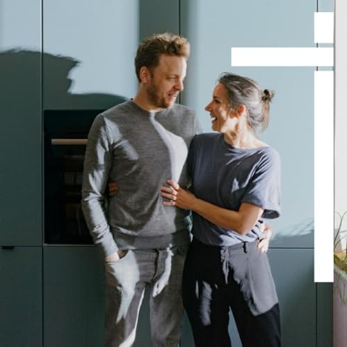 #01 - Lilli und Paul, Schwarzstahl-K&uuml;che in altem Winzerhaus in Wien, Grinzing.