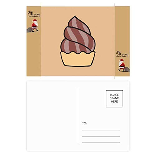 Cartes de remerciements Père Noël et chocolat pour réchauffer les cœurs