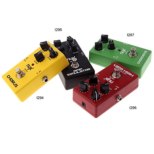 Cherub, Nux Hg-6 High Gain Distortion Pedaliera di...