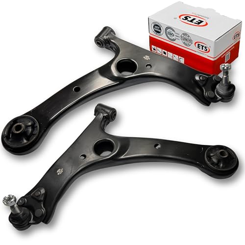 ETS 2Pc Front Left & Right Lower Control Arm & Ball Joint Assembly Kit K640360 K640361 K90309 Fits Toyota Celica 2000-2005, Corolla 2003-2008