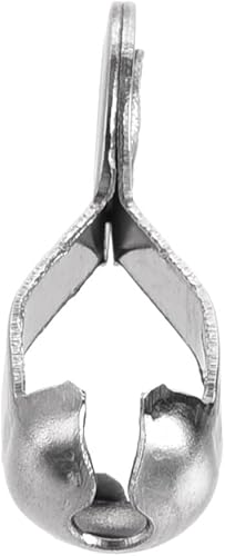 Miniatura 4 de uxcell Conector de cadena de bolas, conexión de acero inoxidable de 0.157 in y 0.177 in, paquete de 20