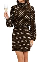 Coffee White Polka Dots