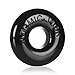 Oxballs - Ringer-3 Silicone Cock Ring, No-Roll Cock & Ball Ring, Couples Adult Toys, Jelly-Like Mens Pleasure Accessories, Black, 3-Pack