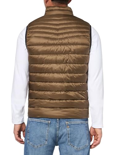 BOSS Men's Lightweight Nylon Patch Logo Puffer Vest2