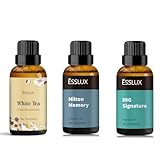 White Tea Essential Oil, Hilton Memory Fragrance Oil, IHG Signature Fragrance Oil, Hotel Inspired Scented Oils, Each 30 ml