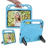 YWYNI Case for iPad 11th gen(A16) 2025/10th 10.9 Inch 2022, iPad Pro 11 & iPad Air 4/5, Durable Shockproof Case for iPad Air 6 & ipad Air 11 Tablets Protective Cover-Light Blue