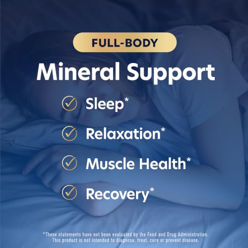Image of Magnesium Glycinate 400mg, Sleep & Relaxation Support, High Absorption