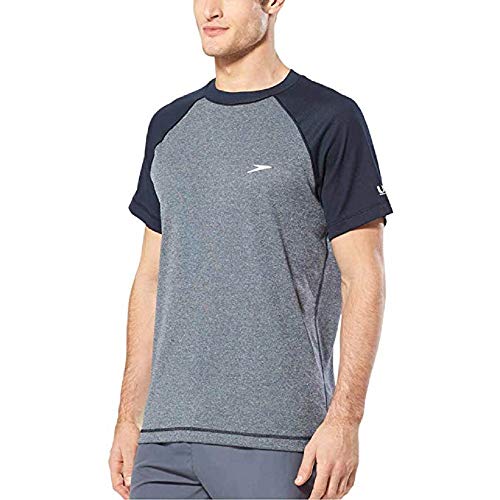 Camiseta de protección solar Speedo para hombre con bloqueo UV elástica