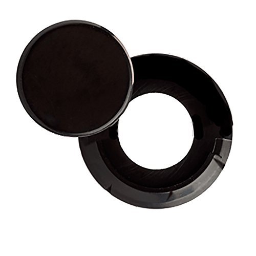 C-Slide Webcam Cover Peep, Black, 1mm Thick, Durable High-Grade Plastic Fits Android Tablets, iPads, Samsung Tablets, Fire Tablets & More