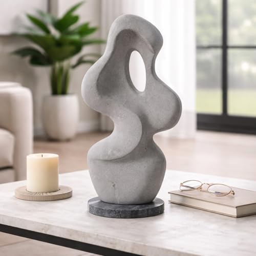 Modern Pottery Figurine for Home and Living Room Decor -