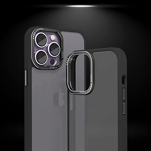 Image of eller sante Trans Armor for iPhone 14 Pro Case Cover, 6 Feet Drop, Metal Ring Camera Protection, Shockproof, Scratch Resistant, Slim, Compatible with iPhone 14 Pro Back Cover - Black