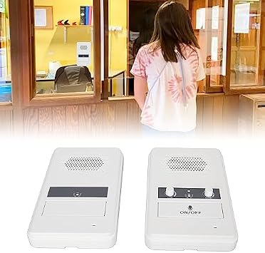 Diydeg Intercoms for Home, 656ft Long Range House Intercom System, Room to Room Intercom, Counter Window Intercom System for Bank, Office, Store, Station