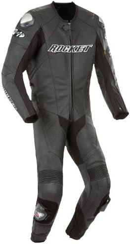 Joe Rocket 1010-1005 RS-2 Men's Motorcycle Rain Suit (Black, X-Large)