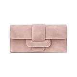 FUNKTION: Die Brieftasche mit 2-in-1 Funktion verfügt über 2 Faltfächer, insgesamt 10 Kartenfächer, wovon eines mit einem Sichtfenster ausgestattet ist und einem zusätzlichen Fach für z. B. Belege oder Papiere. Dank der praktischen Druckknopfschließe lässt sich die Geldbörse kinderleicht öffnen und schließen, bleibt aber gleichzeitig in einer Handtasche oder der Hose fest verschlossen, sodass Ihre Habseligkeiten stets sicher und griffbereit verstaut sind.