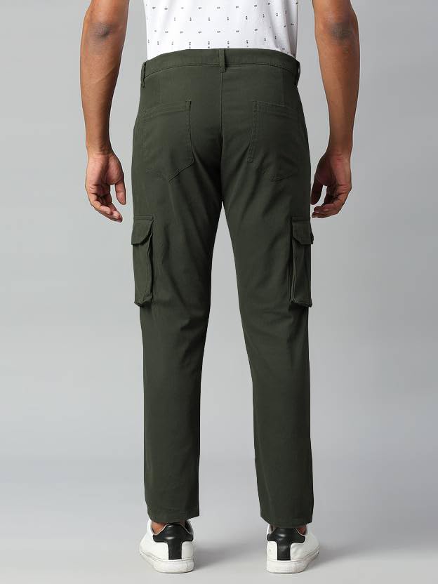 Image of Leriya Fashion Cargo Pants for Men | Pure Cotton Cargo Pant for Men | Button Waist Pant Premium Cotton Casual Trouser | 6 Pocket Pants for Man Cargo Comfortable All-Day (Also Available in Plus Sizes)