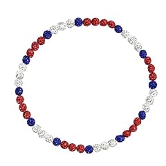 1 Pcs Red White and Blue
