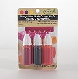 Life of the Party Orange, Wine, GoldLiquid Colors,3 Pack,53009