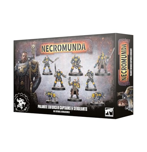 Necromunda: Palanite Enforcer Captains & Sergeants