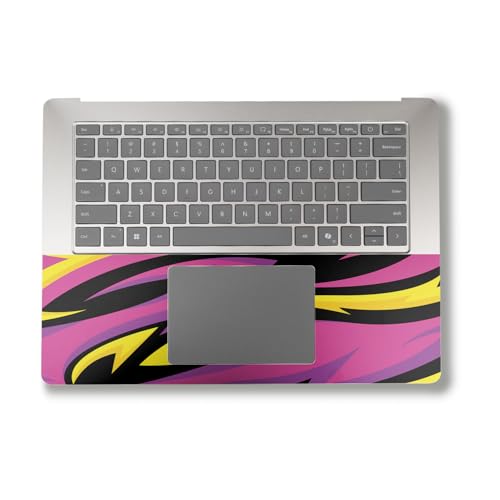 Image of Laptop Skin Compatible with Alienware M18 R2 (2024) - Tribal Magenta - Premium 3M Vinyl Protective Wrap Decal Cover - Easy to Apply | Crafted in The USA by MightySkins
