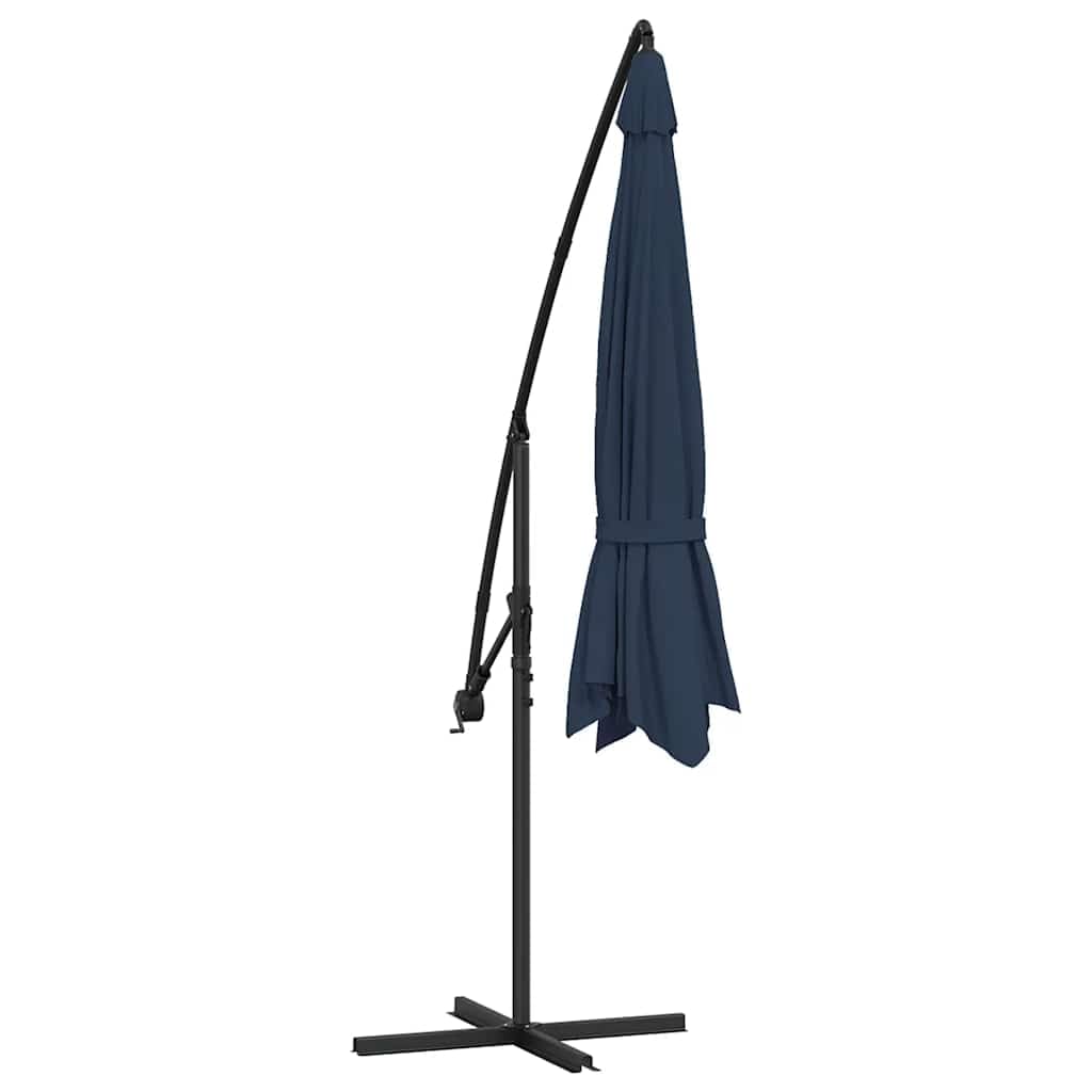 SYDE Parasol wspornikowy 3,5 m niebieski