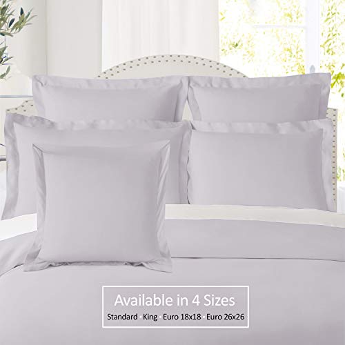 image for Nestl Soft Pillow Shams Set of 2 - Double Brushed Microfiber Pillow Co