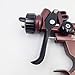 HVLP 6800B spray gun 1.3mm with no wash cup and adapter car spayer painting tool spray air paint gun airbrush low pressure 260L/MIn (Brown)