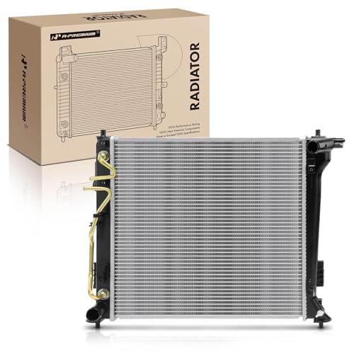 A- Engine Coolant Radiator Assembly Transmission Oil Cooler