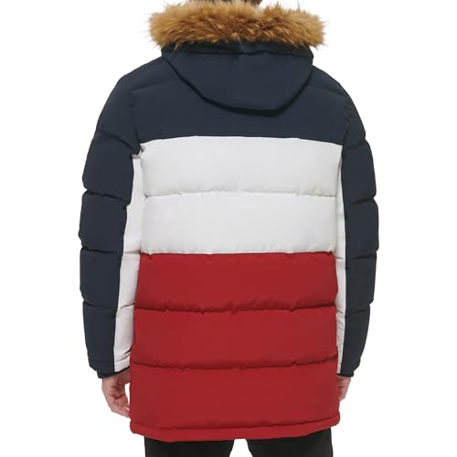 Image of Tommy Hilfiger Mens Quilted Snorkel Parka Coat