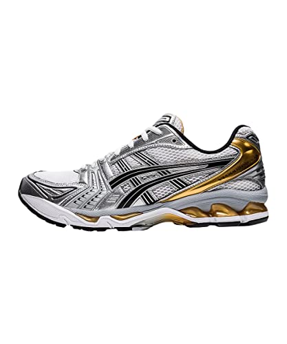 ASICS Mens Gel-Kayano 14 White/Pure Gold White/Pure Gold 1201A019 102 - Size 8.52