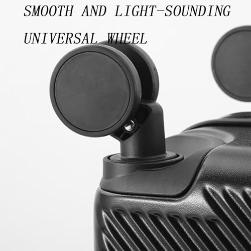 Alloy Frame Suitcase, Smooth Universal Wheel Dry and Wet Separation Suitcase for Travel and Business Trips,Silver-20 inches (White 20 inches)3