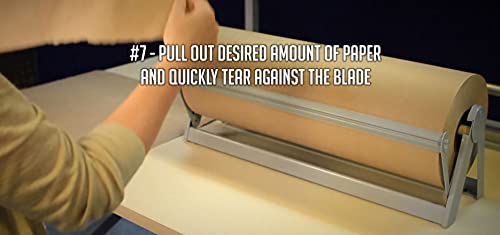 Bulman - A500-18" Bulman Products A500-18 18" Horizontal Paper Dispenser/Cutter #TOP6