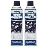 Eastwood Extreme Chassis Black High Gloss Aerosol Spray Paint 14 oz 2 Pack