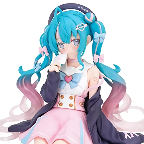 Yarpuudg Miku Figure Collectible Miku Love Sailor Version Anime Figure Noodle Stopper Action Figures Birthday Or Christmas For Kids 5.7 Inch #TOP3