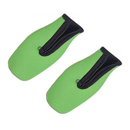 Xinxingdingsheng 2 Pcs Beer Bottle Sleeves Collapsible Beer Bottle Insulators Beer Cooler Sleeves With Zipper For Beer Bottle Of 330Ml #TOP24