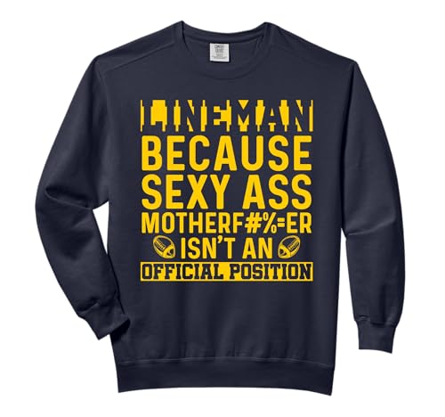 American Football Lineman Defensive Line Offensive Position Comfort Colors Adult