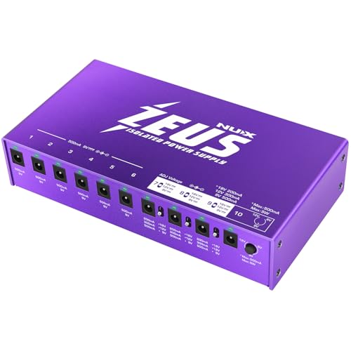 Amazon | NUX ニューエックス フルアイソレーテッドパワーサプライ 10