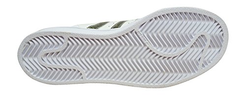 adidas Superstar J Junior C77154 - Zapatillas Deportivas (4.5 EU 37 1/3, Blanco y marrón BY2273)