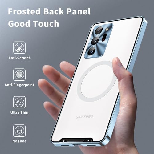 Coque en métal mat pour Samsung Note 20 Ultra élégante et robuste - 2